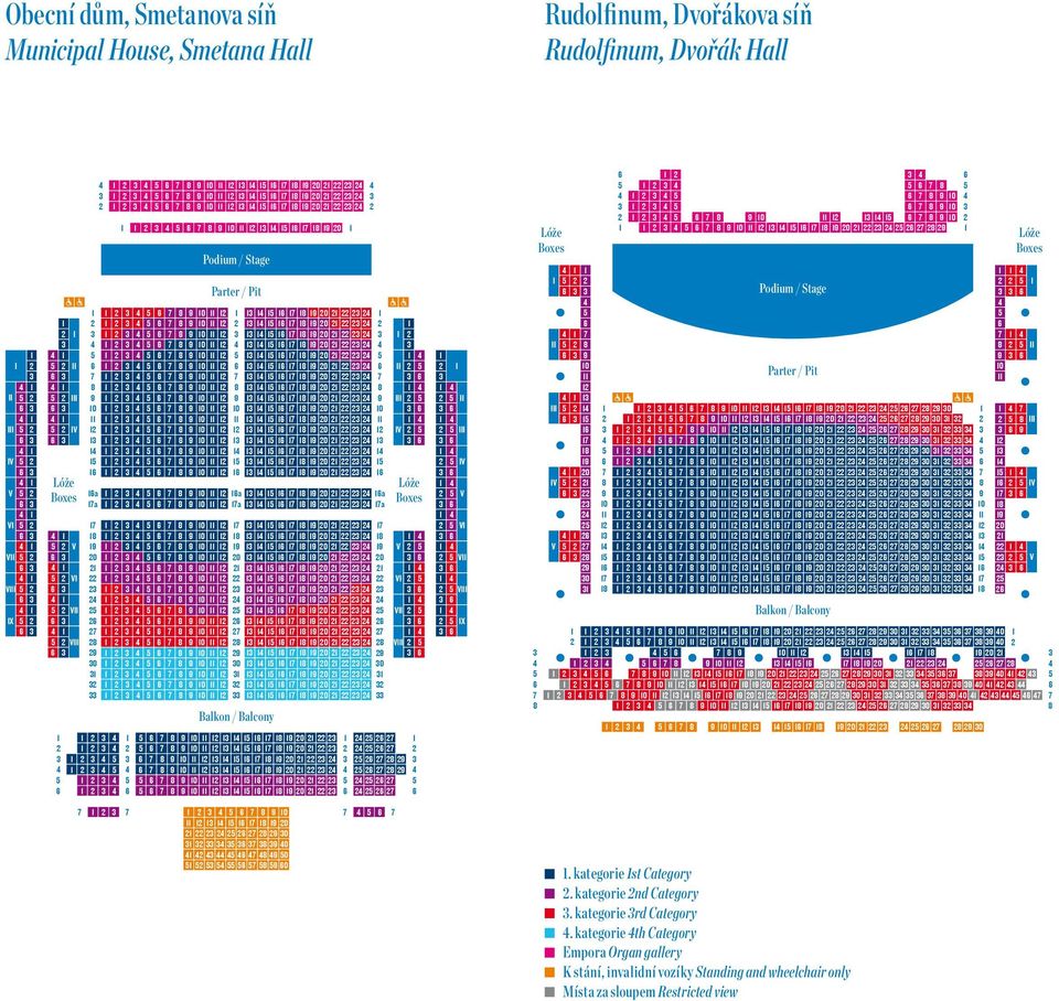 Podium / Stage Parter / Pit 0 0 0 0 0 0 0 0 0 0 0 0 0 0 0 0 0 0 Balkon / Balcony 0 Lóže Boxes I II 0 0 0 0 0 0 0 0 0 0 0 0 0 0 0 0 III IV V 0 0 0 0 0 0.