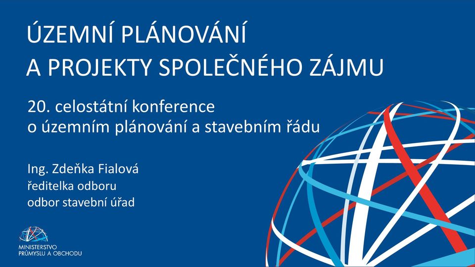 celostátní konference o územním plánování