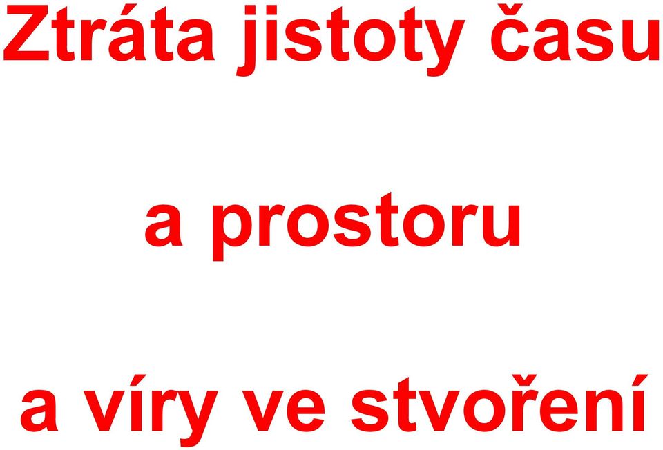 a prostoru a