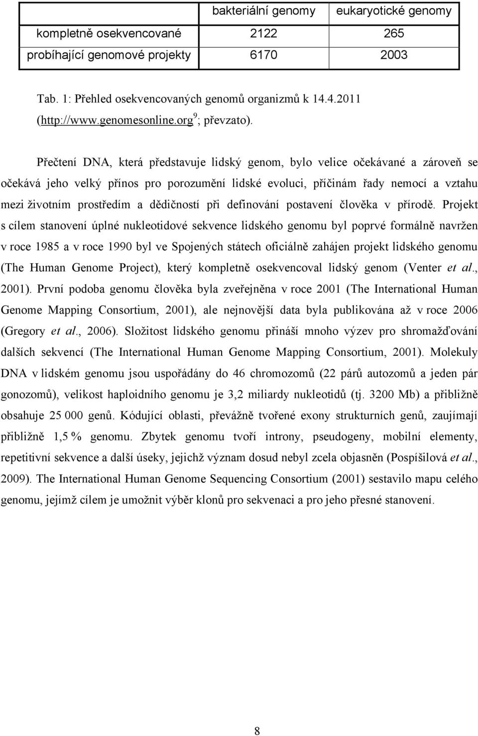 Přečtení DNA, která představuje lidský genom, bylo velice očekávané a zároveň se očekává jeho velký přínos pro porozumění lidské evoluci, příčinám řady nemocí a vztahu mezi životním prostředím a