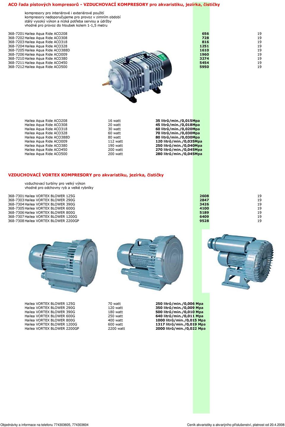 Ride ACO318 816 19 40 368-7204Hailea Aqua Ride ACO328 1251 19 40 368-7205Hailea Aqua Ride ACO388D 1610 19 40 368-7206Hailea Aqua Ride ACO009 1960 19 40 368-7210Hailea Aqua Ride ACO380 3274 19 40