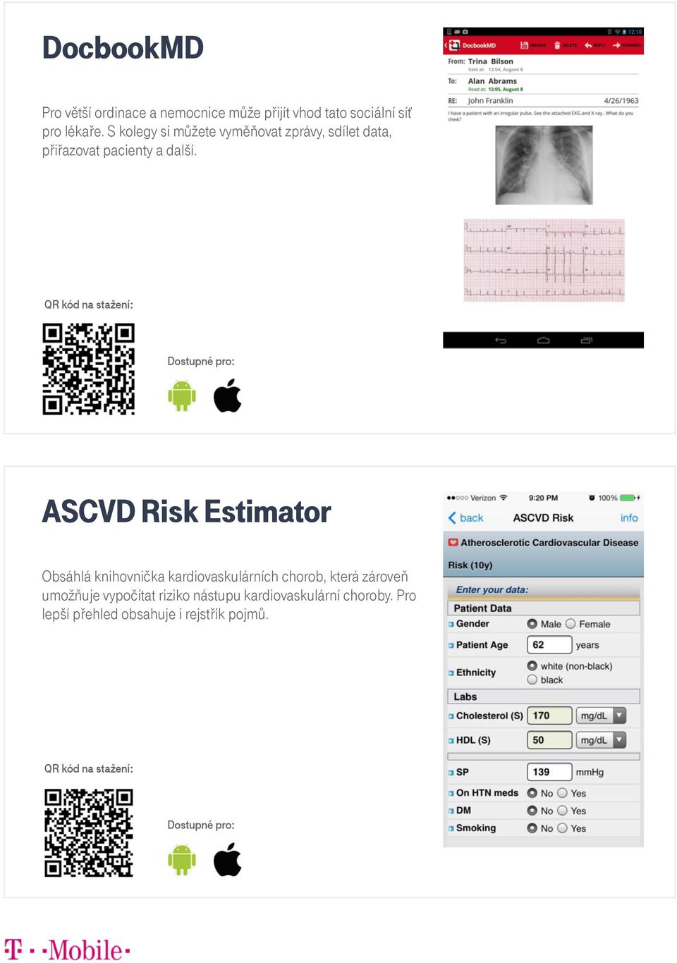 ASCVD Risk Estimator Obsáhlá knihovnička kardiovaskulárních chorob, která zároveň