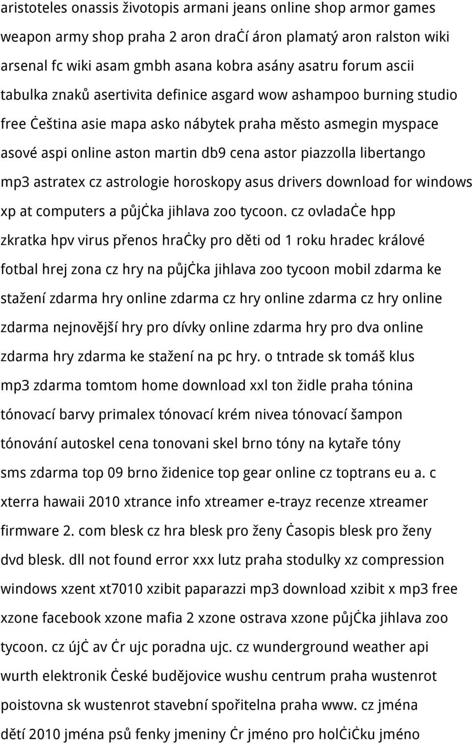 mp3 astratex cz astrologie horoskopy asus drivers download for windows xp at computers a půjčka jihlava zoo tycoon.