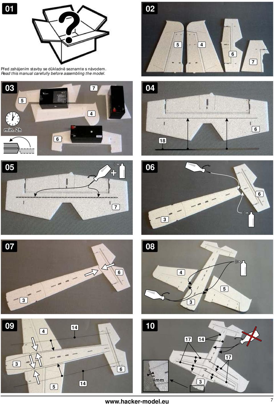 Read this manual carefully before assembling