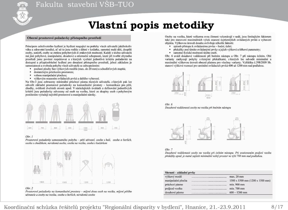 projektu "Regionální disparity