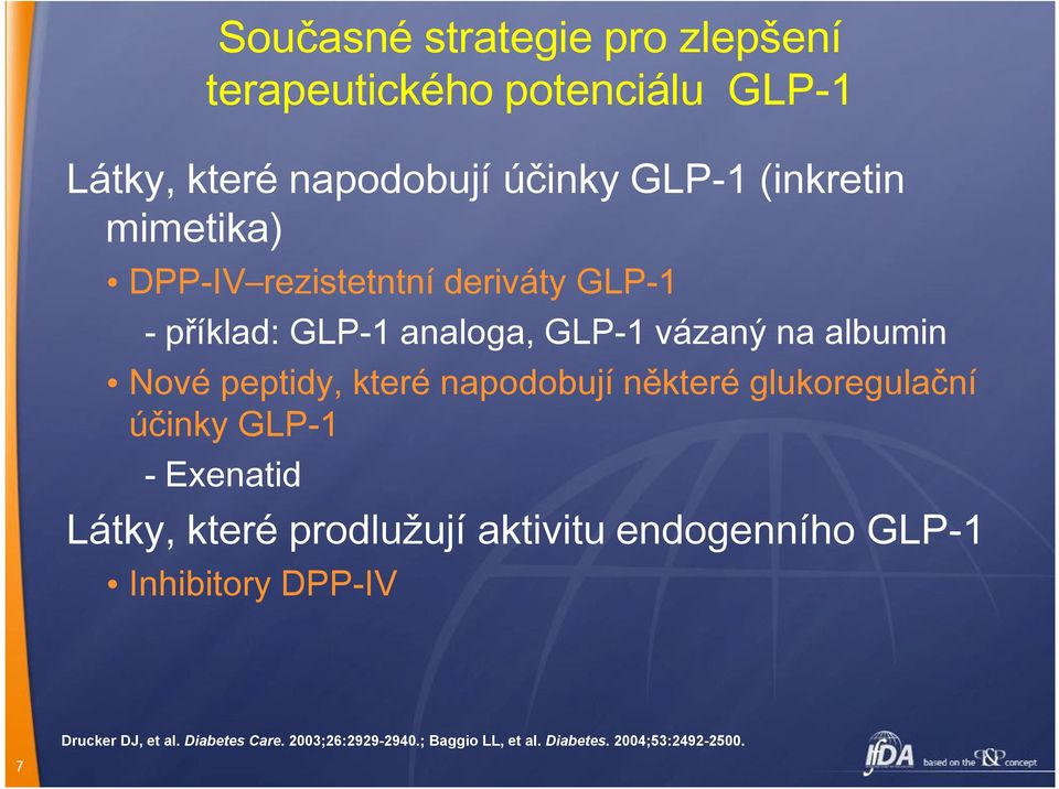 které napodobují některé glukoregulační účinky GLP-1 - Exenatid Látky, které prodlužují aktivitu endogenního