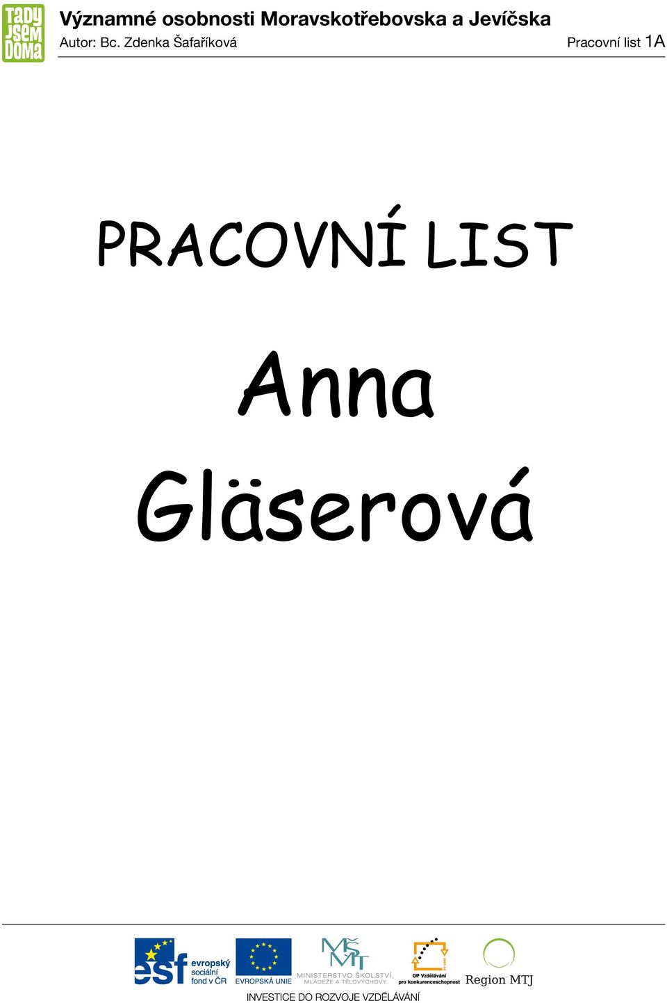 PRACOVNÍ