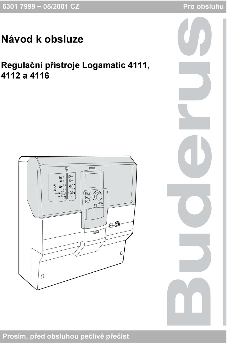 přístroje Logamatic 4111, 4112 a