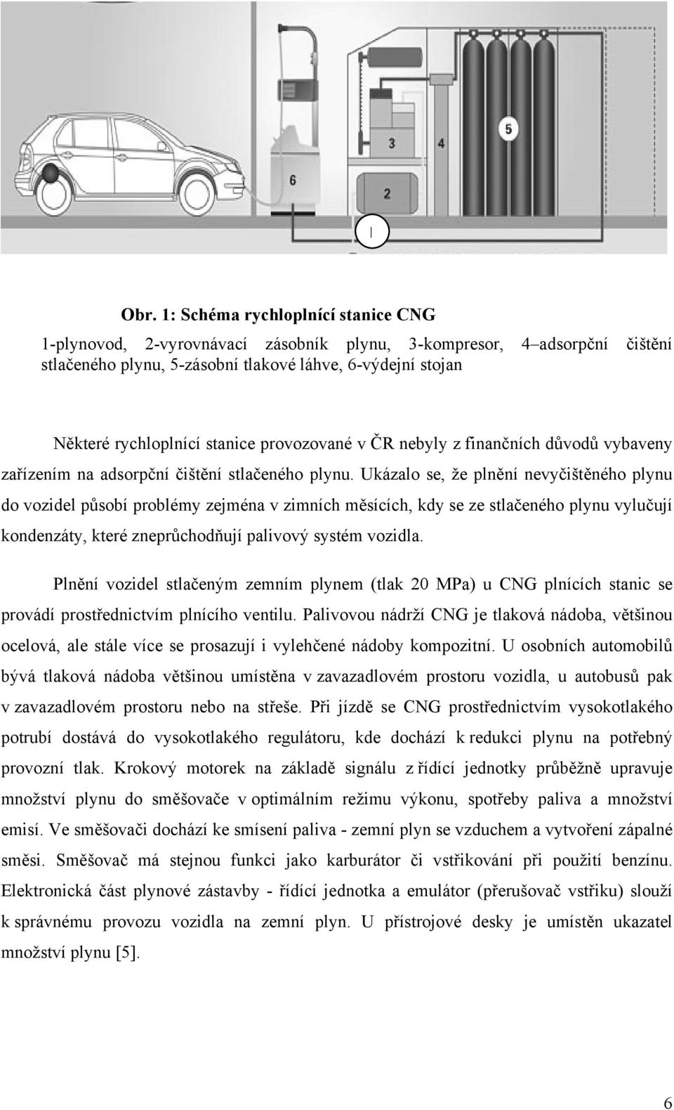 provozované v ČR nebyly z finančních důvodů vybaveny zařízením na adsorpční čištění stlačeného plynu.