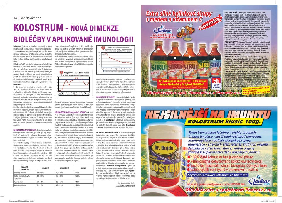 Léčivých účinků kravského kolostra využívala lidová medicína už v dávných dobách. Velmi rozšířené použití bylo zejména u severských národů.