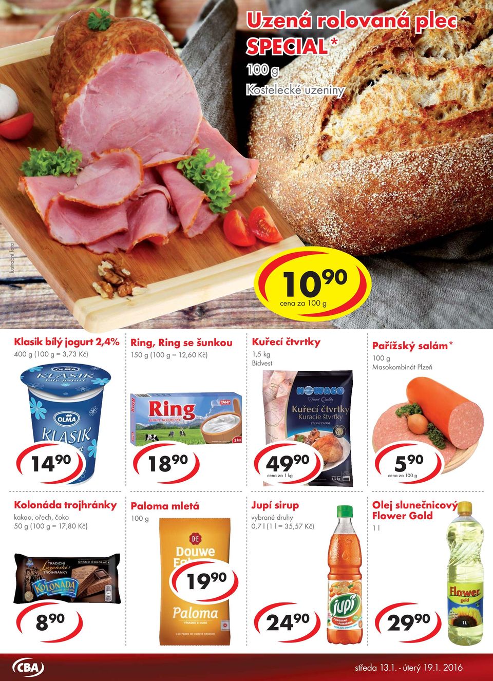 14 18 49 cena za 1 kg 5 cena za Kolonáda trojhránky kakao, ořech, čoko 50 g ( = 17,80