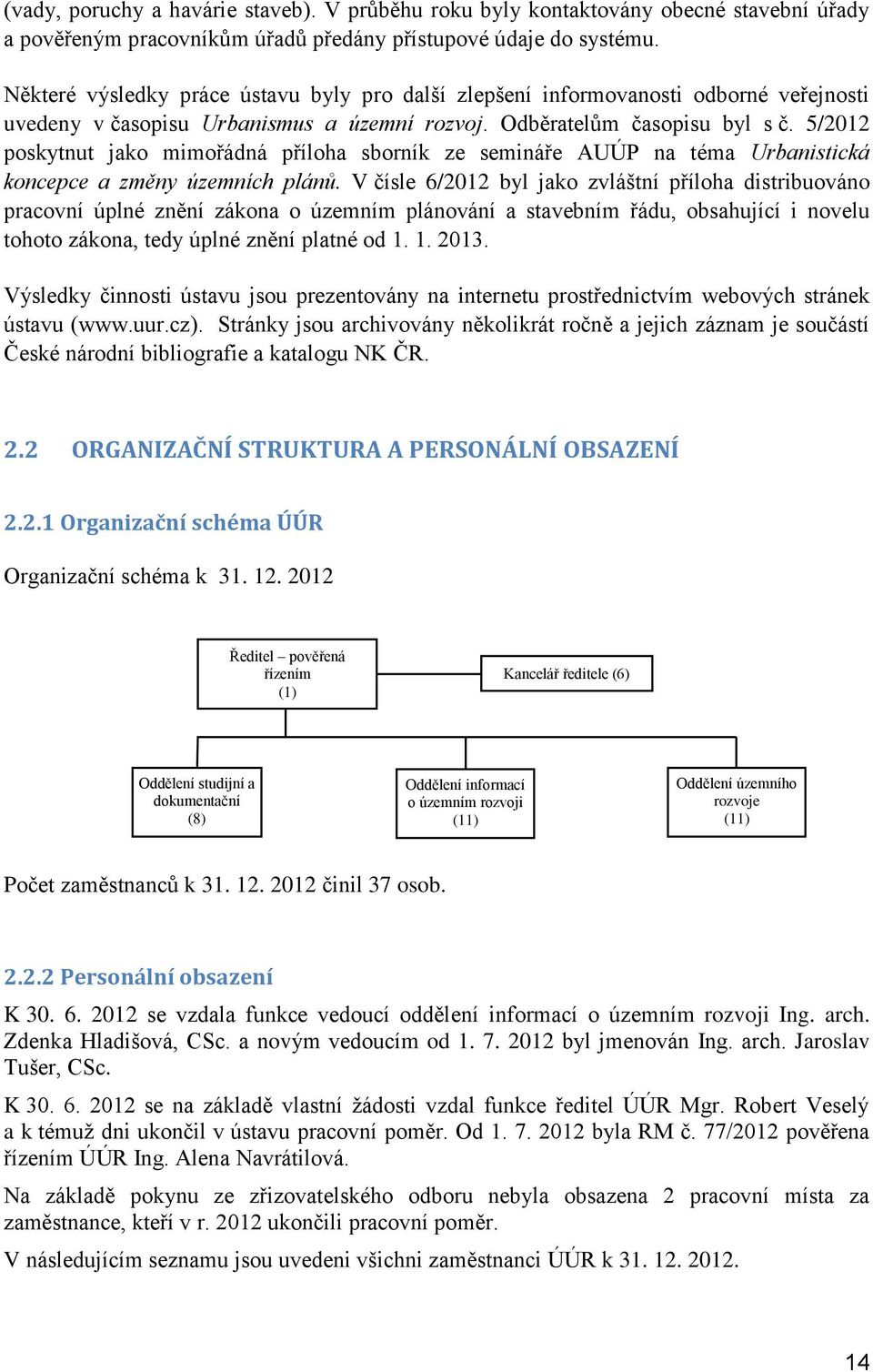 5/2012 poskytnut jako mimořádná příloha sborník ze semináře AUÚP na téma Urbanistická koncepce a změny územních plánů.