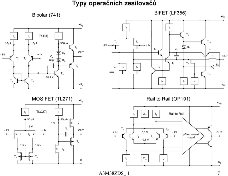 FE (L7) + B ail to ail (OP9) + B o L7 ail to ail - N 5 V,5 V + N,5