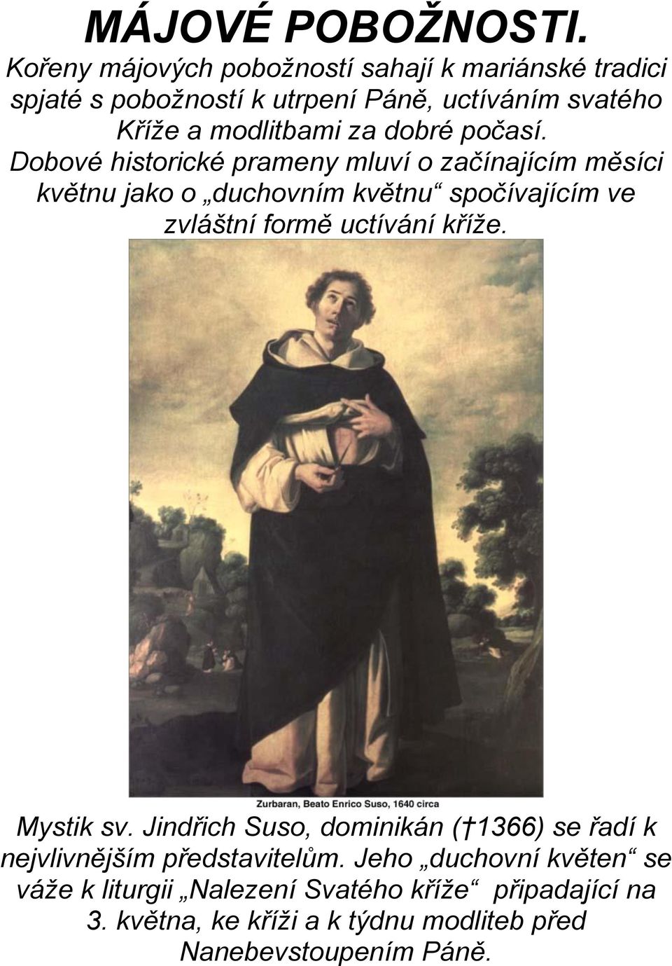 dobré počasí.