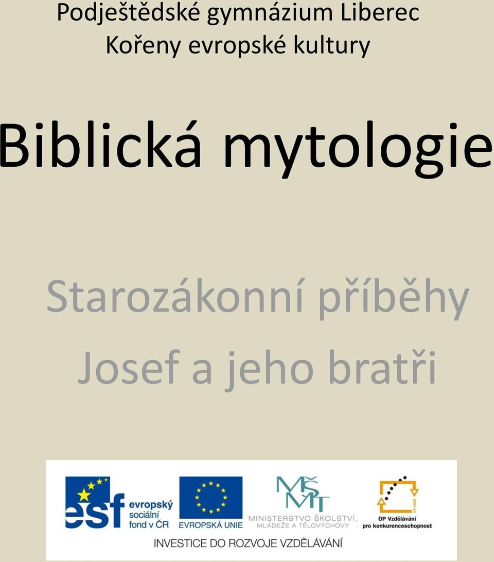 kultury Biblická mytologie