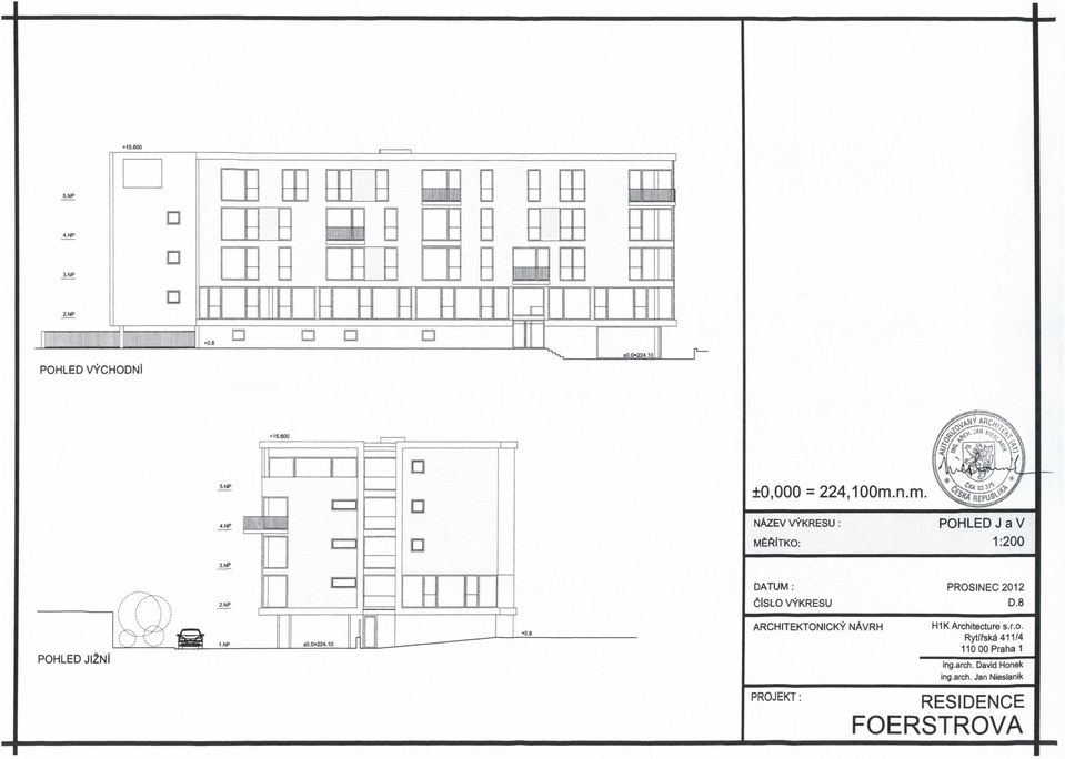 ARCHITEKTONICKY NAVRH PROSINEC2012 D.8 H1K Architecture s.r.o.