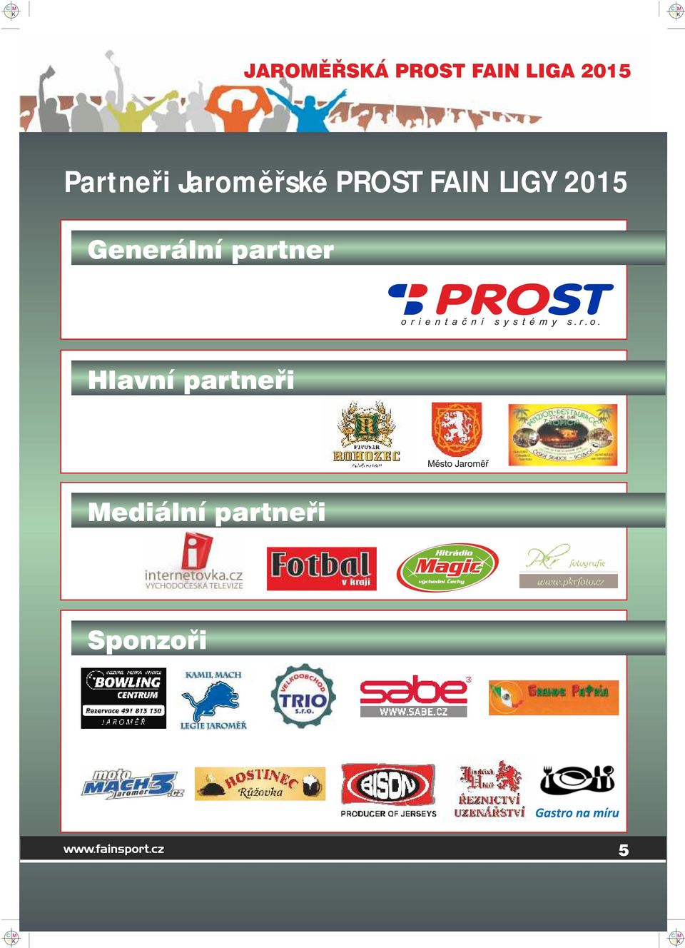 LIGY 2015 Generálnípartner