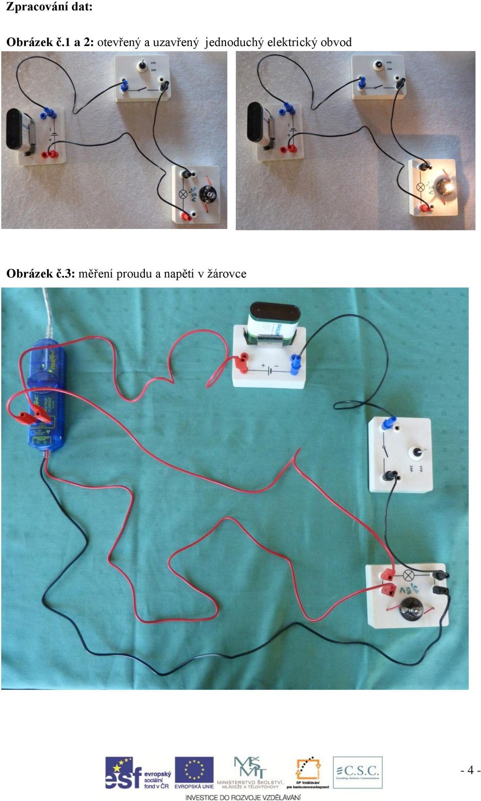 jednoduchý elektrický obvod