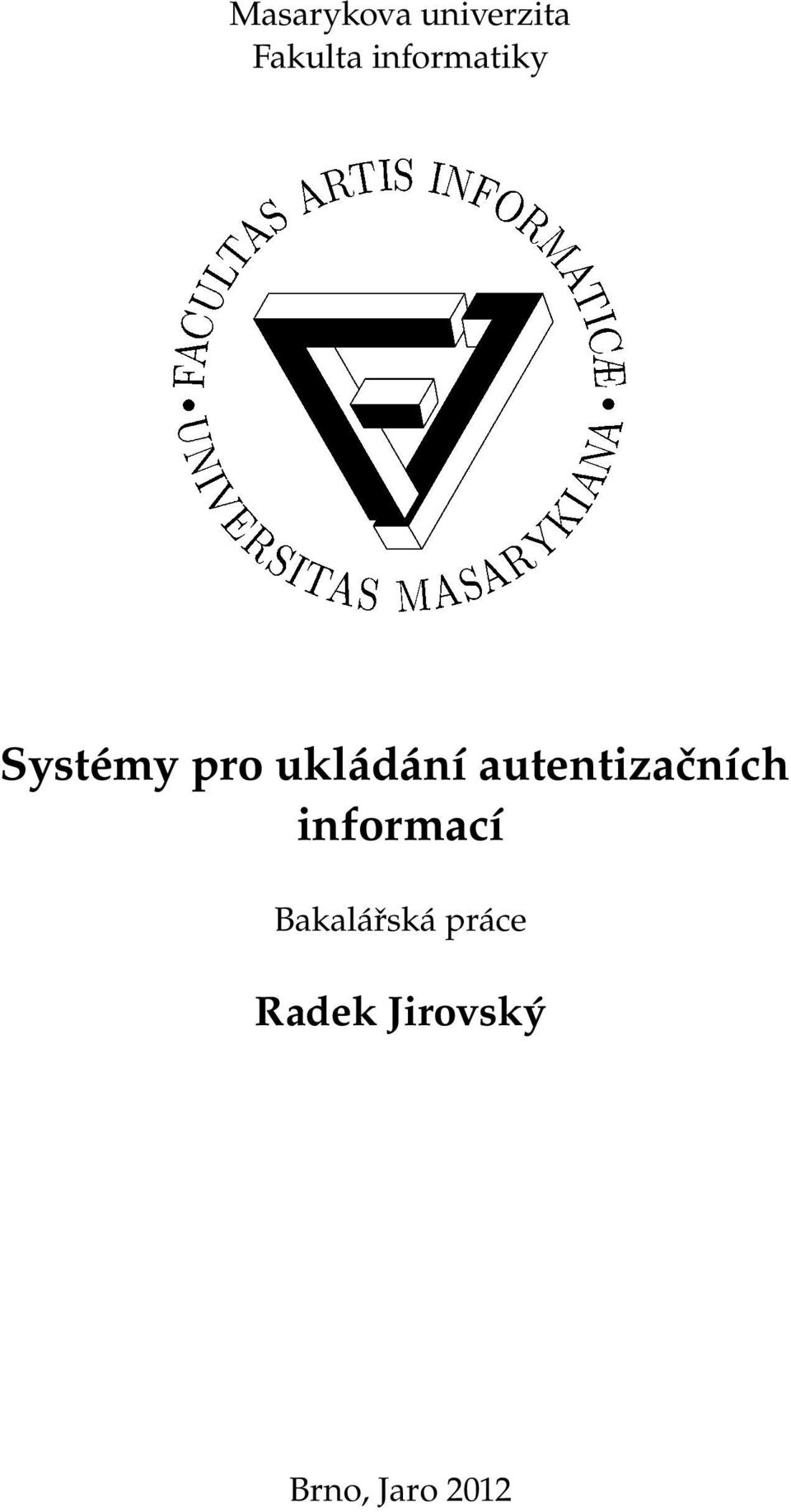 autentizačních informací