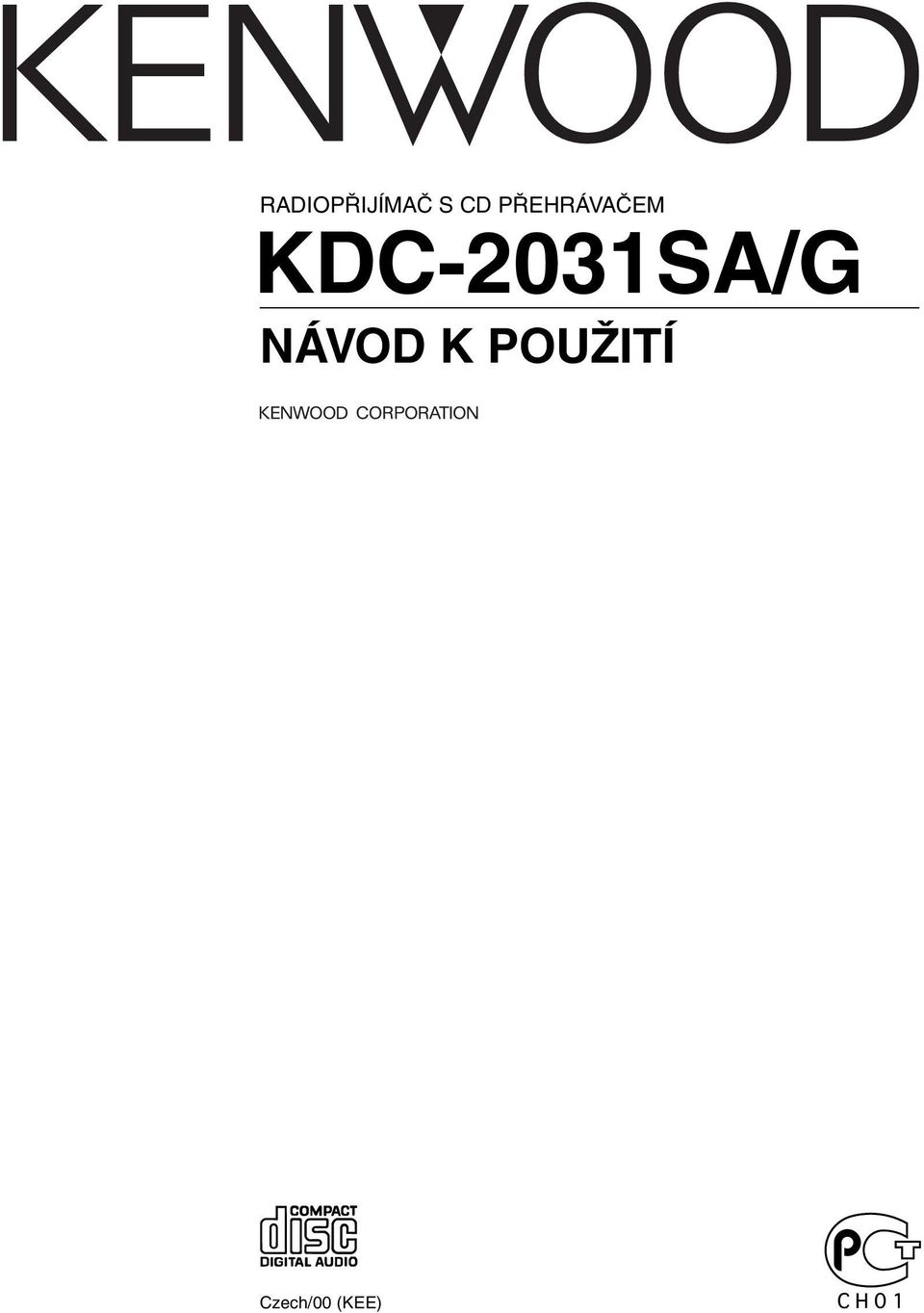 KDC-2031SA/G NÁVOD