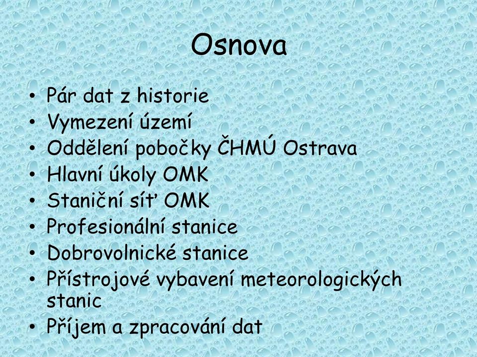 Profesionální stanice Dobrovolnické stanice