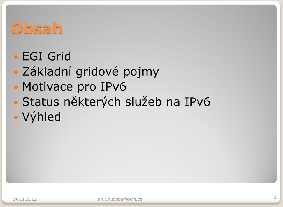pro IPv6 Status