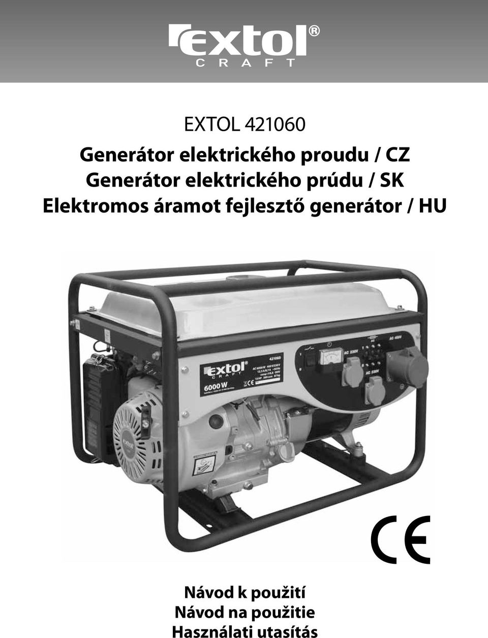 Elektromos áramot fejlesztő generátor / HU