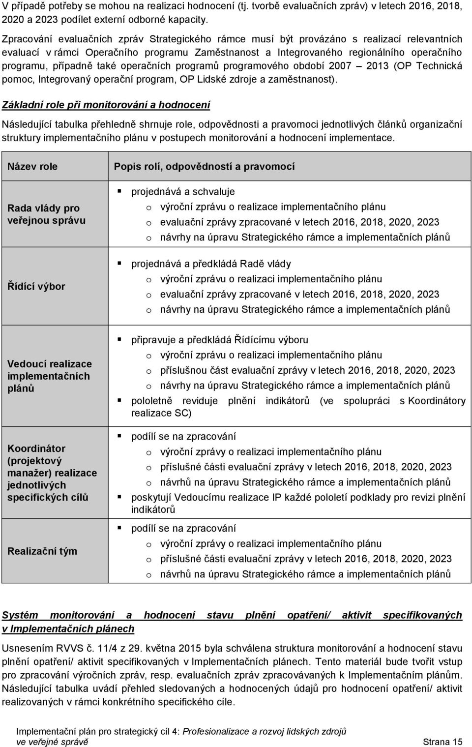 případně také operačních programů programového období 2007 2013 (OP Technická pomoc, Integrovaný operační program, OP Lidské zdroje a zaměstnanost).