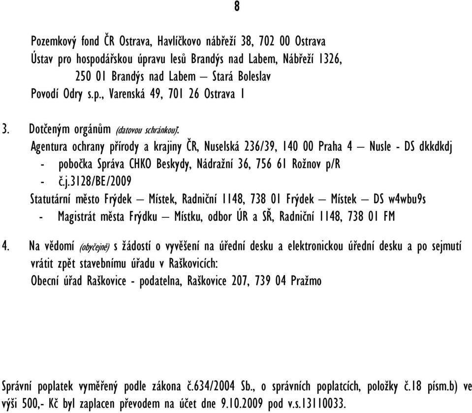 ny ČR, Nuselská 236/39, 140 00 Praha 4 Nusle - DS dkkdkdj 