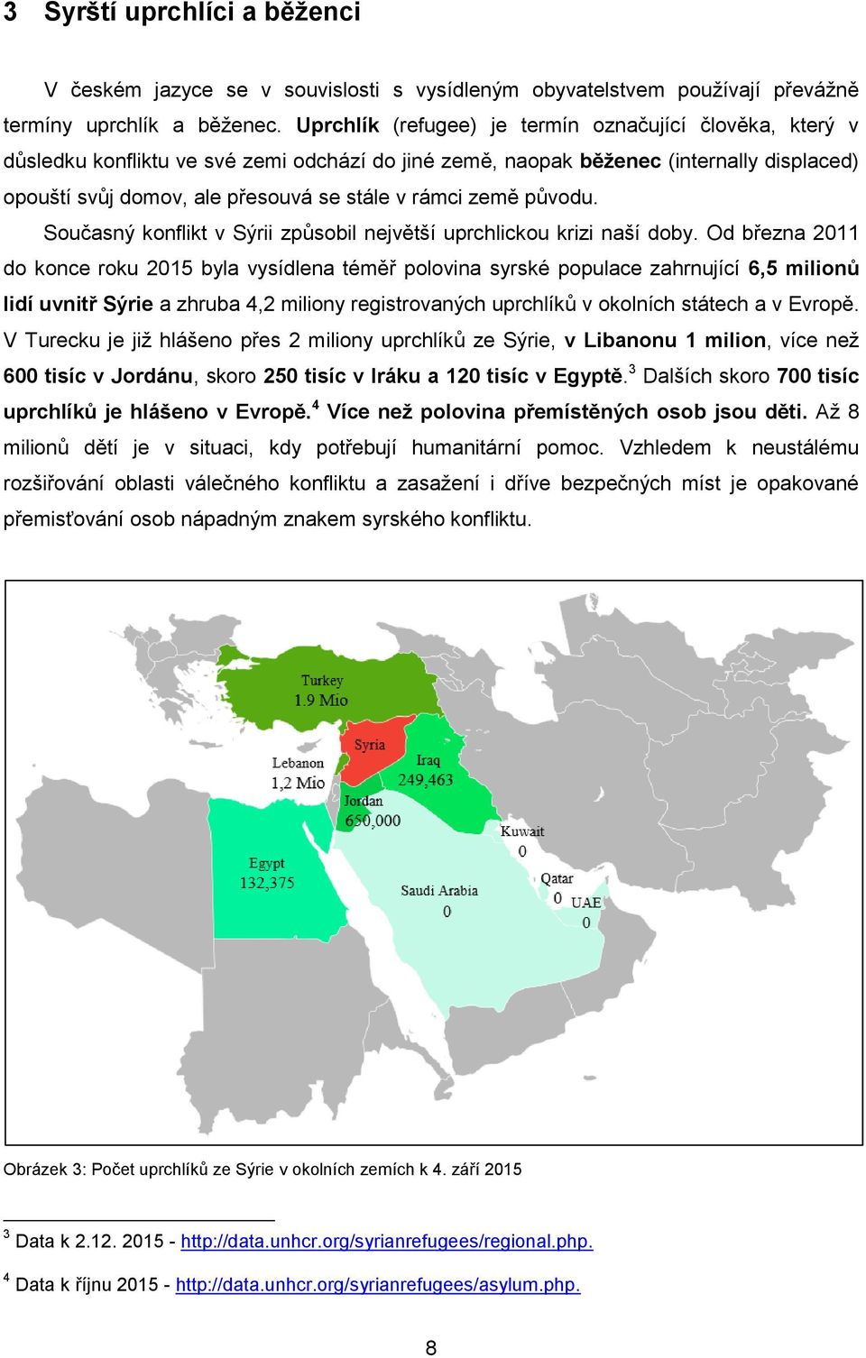země původu. Současný konflikt v Sýrii způsobil největší uprchlickou krizi naší doby.