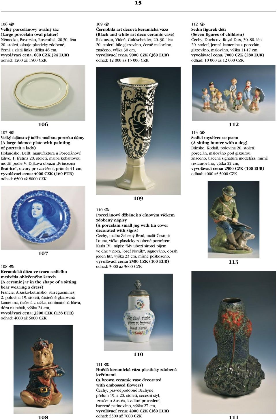 ceramic vase) Rakousko, Vídeň, Goldscheider, 20.-30. léta 20.