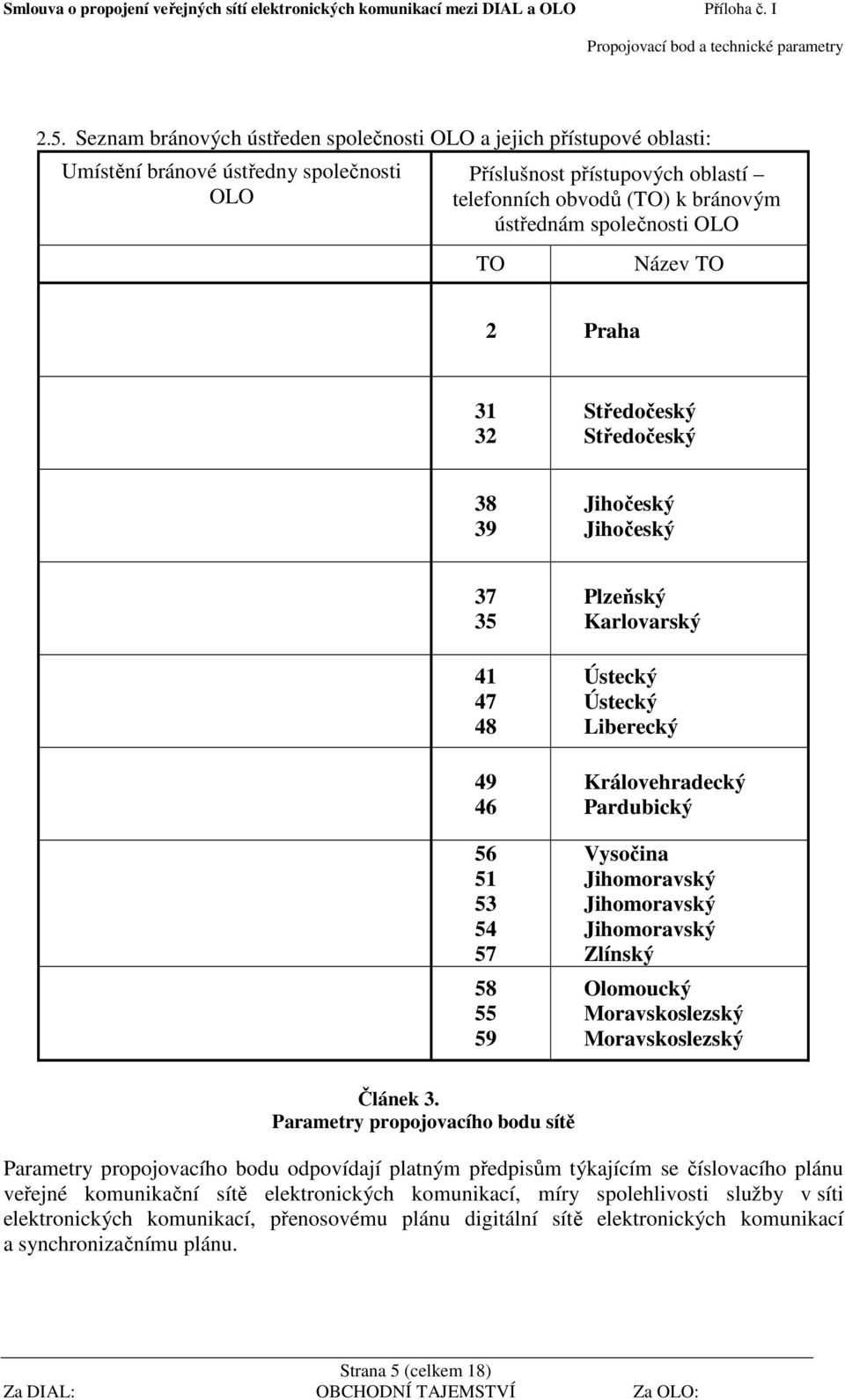 Pardubický Vysočina Jihomoravský Jihomoravský Jihomoravský Zlínský Olomoucký Moravskoslezský Moravskoslezský Článek 3.