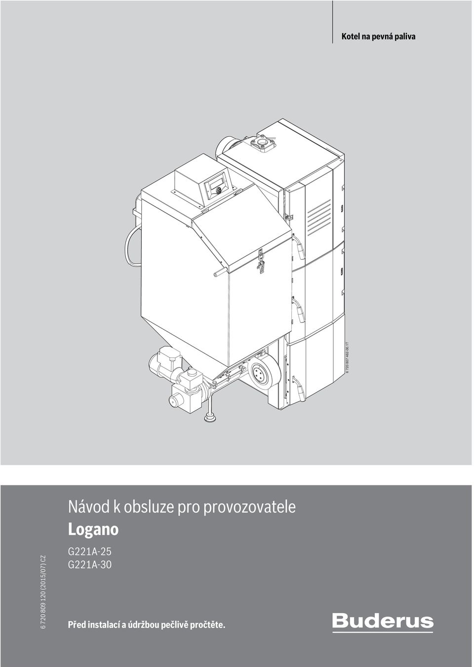 obsluze pro provozovatele Logano G221A-25