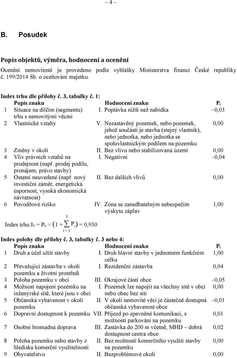 Nezastavěný pozemek, nebo pozemek, 0,00 jehož součástí je stavba (stejný vlastník), nebo jednotka, nebo jednotka se spoluvlastnickým podílem na pozemku 3 Změny v okolí II.