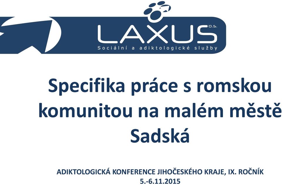 ADIKTOLOGICKÁ KONFERENCE