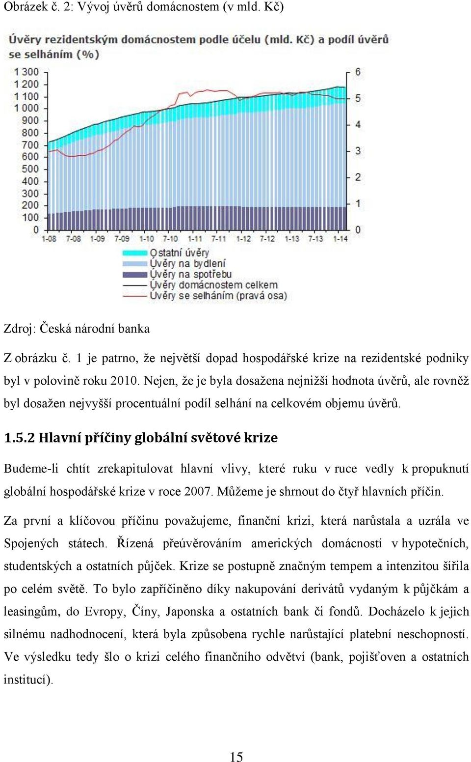 2 Hlavní příčiny globální světové krize Budeme-li chtít zrekapitulovat hlavní vlivy, které ruku v ruce vedly k propuknutí globální hospodářské krize v roce 2007.