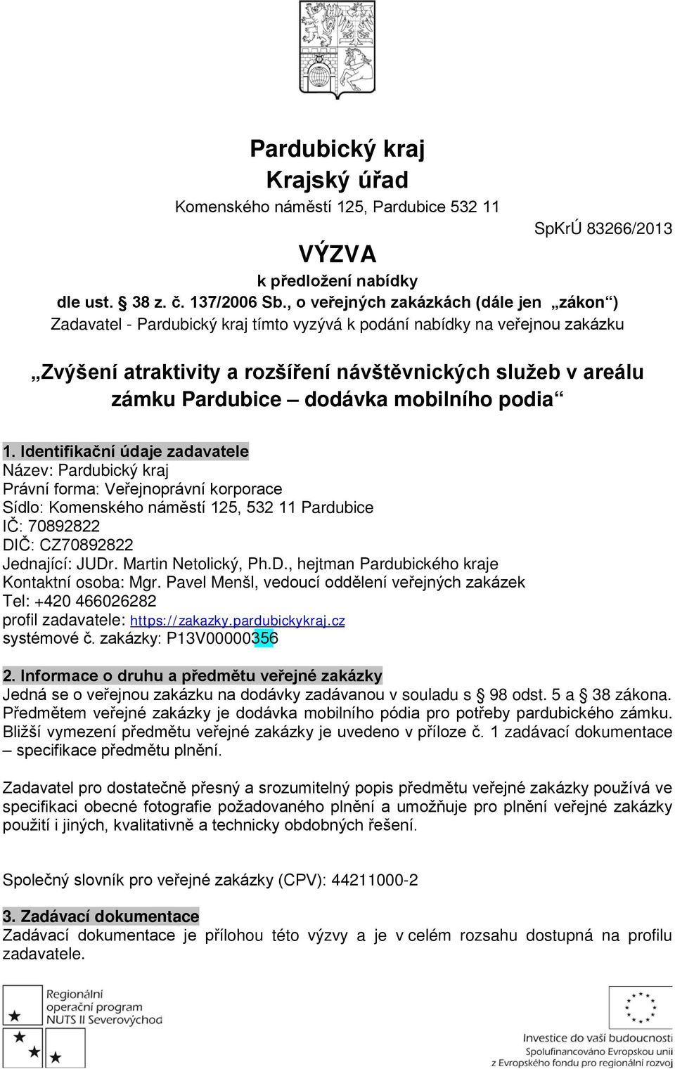 dodávka mobilního podia 1.