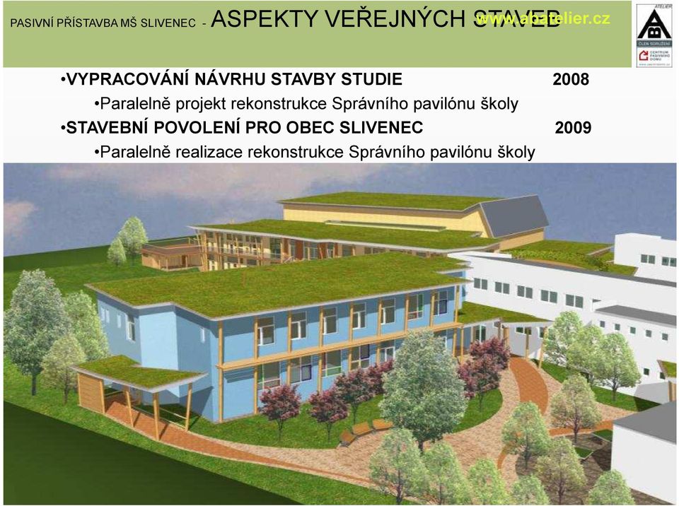 cz VYPRACOVÁNÍ NÁVRHU STAVBY STUDIE 2008 Paralelně projekt