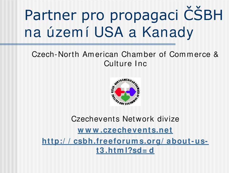 Culture Inc Czechevents Network divize www.