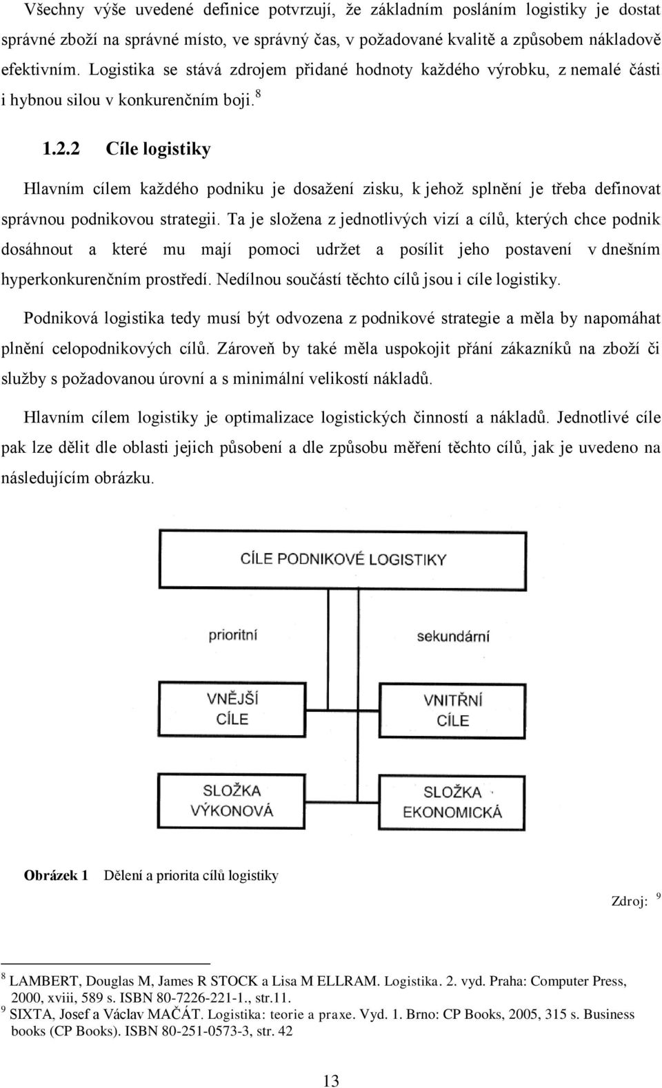 2 Cíle logistiky Hlavním cílem každého podniku je dosažení zisku, k jehož splnění je třeba definovat správnou podnikovou strategii.