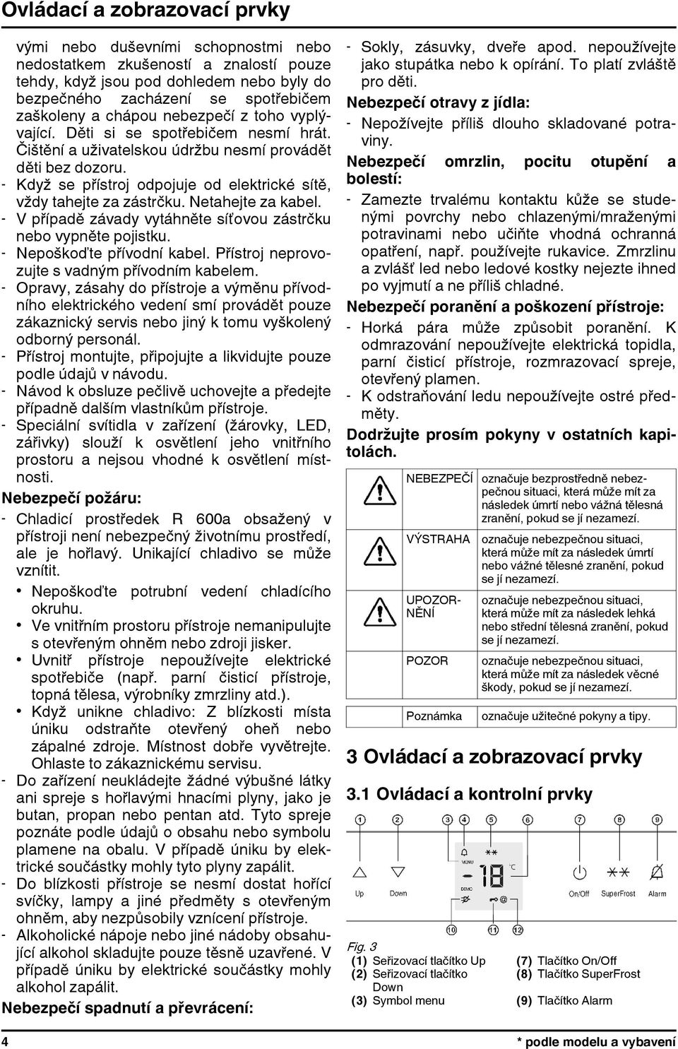 - Když se přístroj odpojuje od elektrické sítě, vždy tahejte za zástrčku. Netahejte za kabel. - V případě závady vytáhněte síťovou zástrčku nebo vypněte pojistku. - Nepoškoďte přívodní kabel.