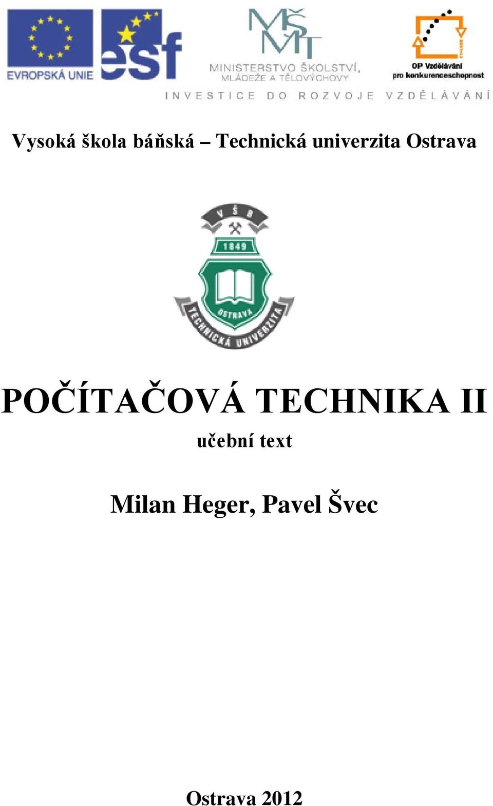 TECHNIKA II učební text Milan