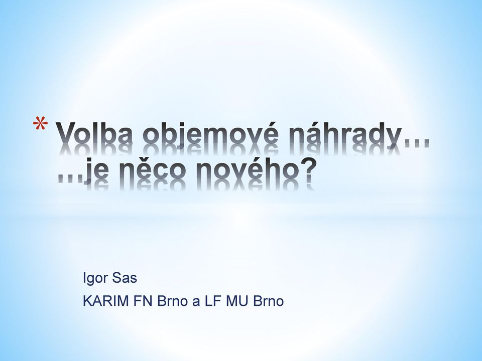 Brno a LF