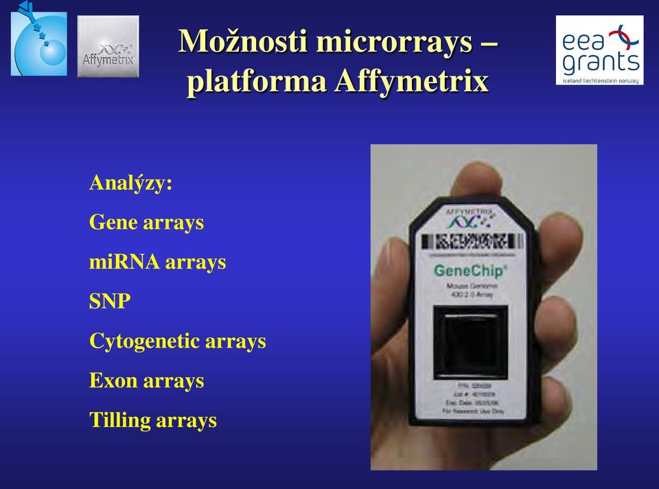 arrays mirna arrays SNP