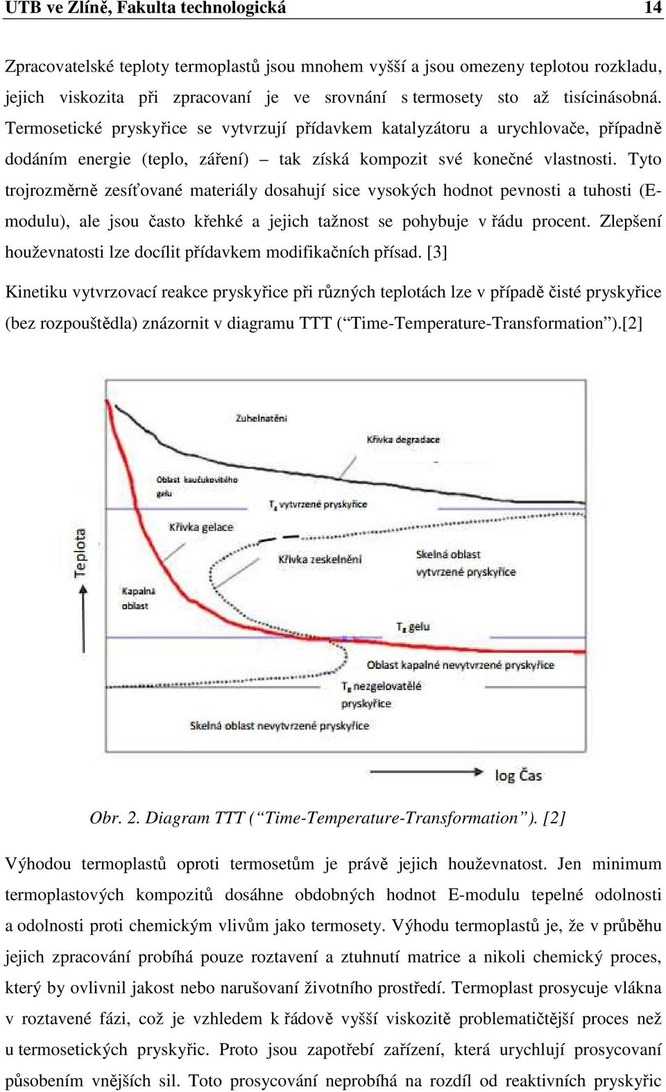 Tyto trojrozměrně zesíťované materiály dosahují sice vysokých hodnot pevnosti a tuhosti (Emodulu), ale jsou často křehké a jejich tažnost se pohybuje v řádu procent.