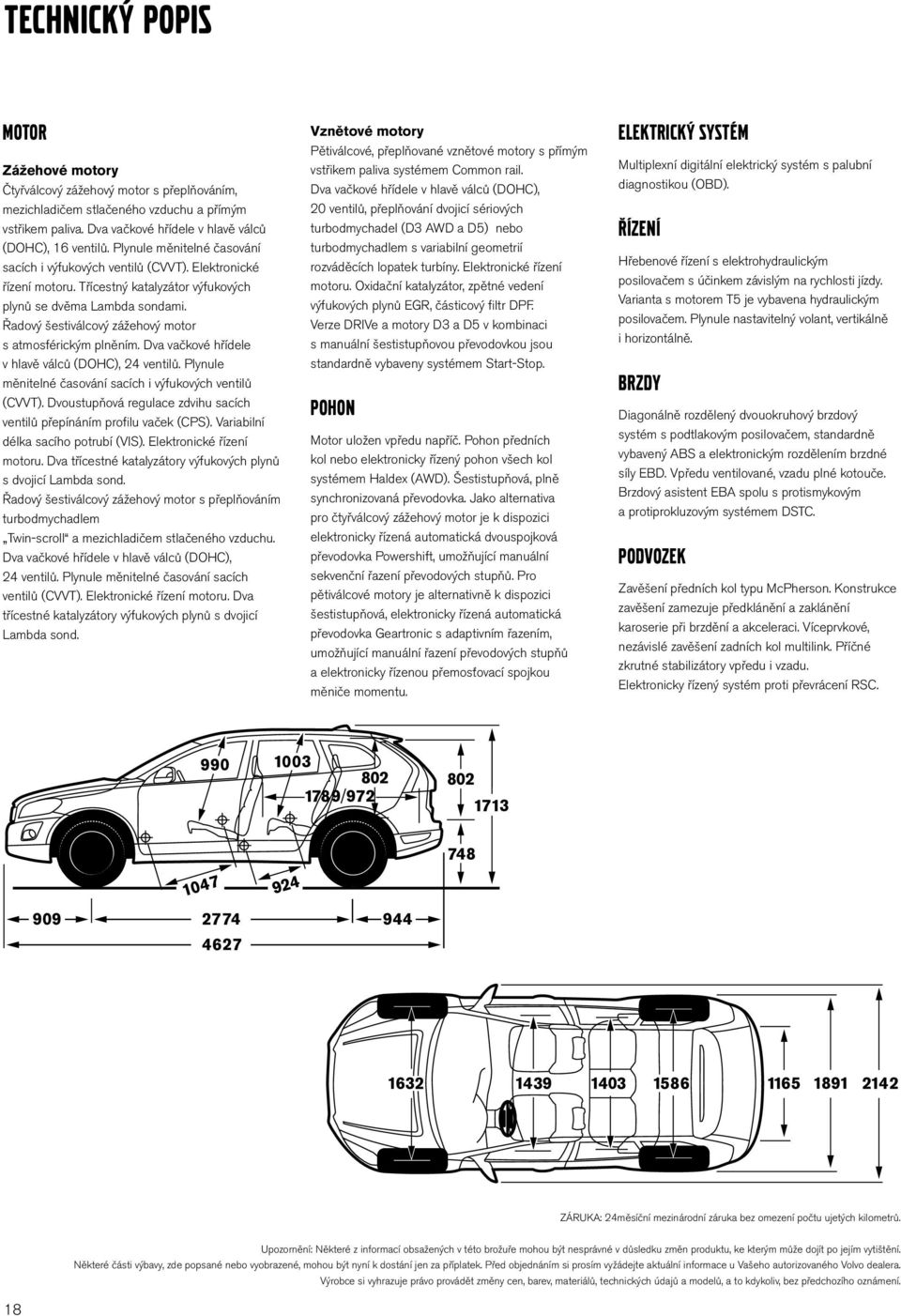 Řadový šestiválcový zážehový motor s atmosférickým plněním. Dva vačkové hřídele v hlavě válců (DOHC), 24 ventilů. Plynule měnitelné časování sacích i výfukových ventilů (CVVT).