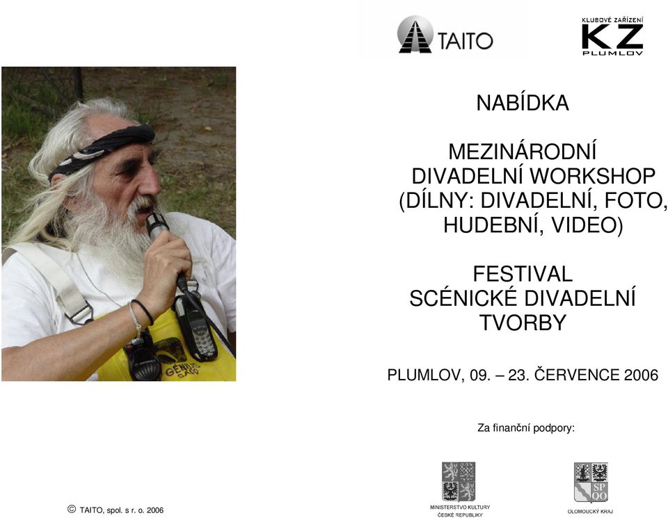 SCÉNICKÉ DIVADELNÍ TVORBY PLUMLOV, 09. 23.