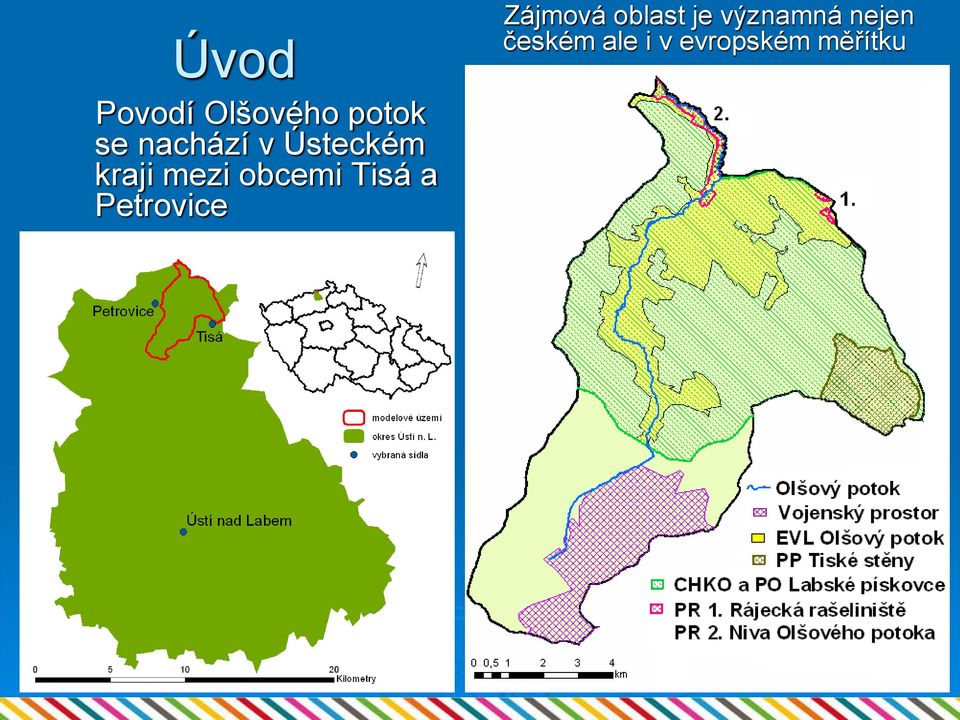 Petrovice Zájmová oblast je významná