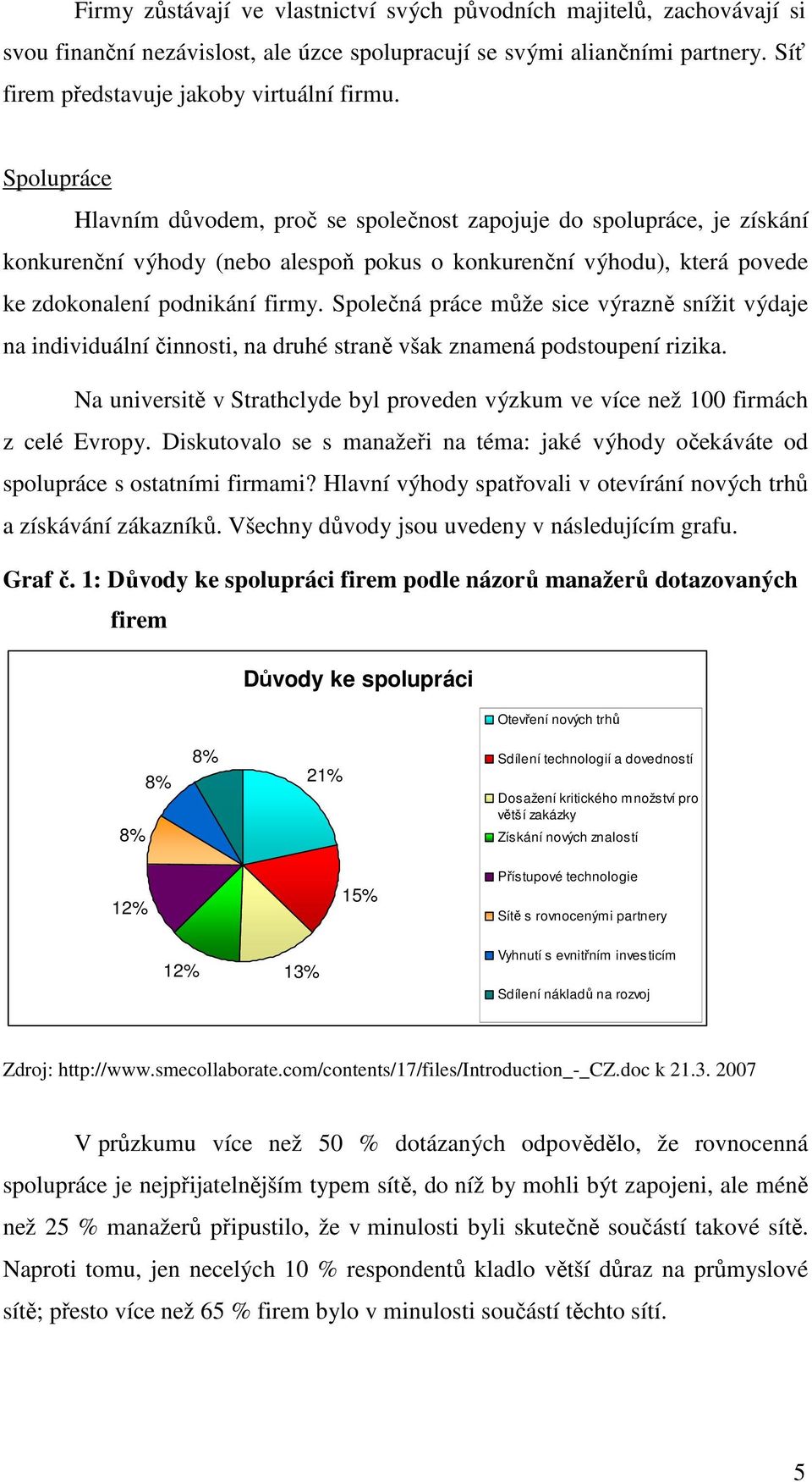 Společná práce může sice výrazně snížit výdaje na individuální činnosti, na druhé straně však znamená podstoupení rizika.