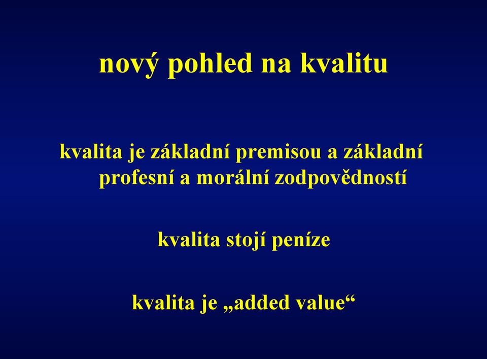 profesní a morální zodpovědností